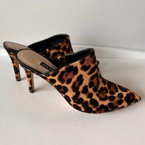 Nine West Animal Print Mules